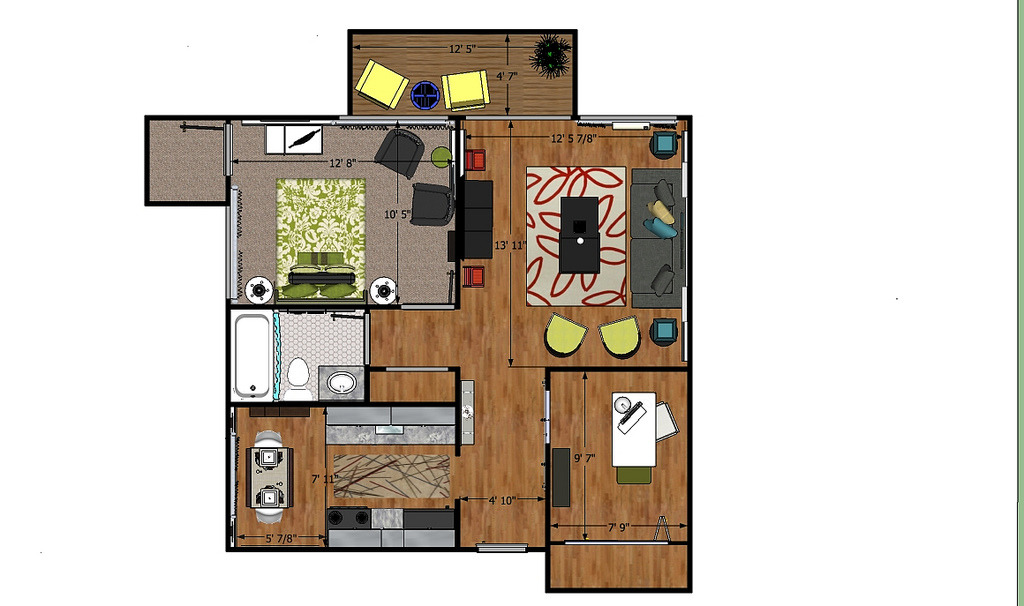 Apartment Building – First Floor